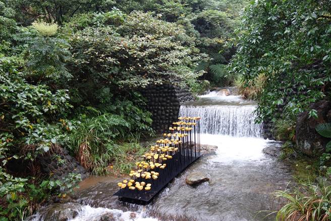 艺术季作品《阶梯通往之处》。（黄金博物馆提供）