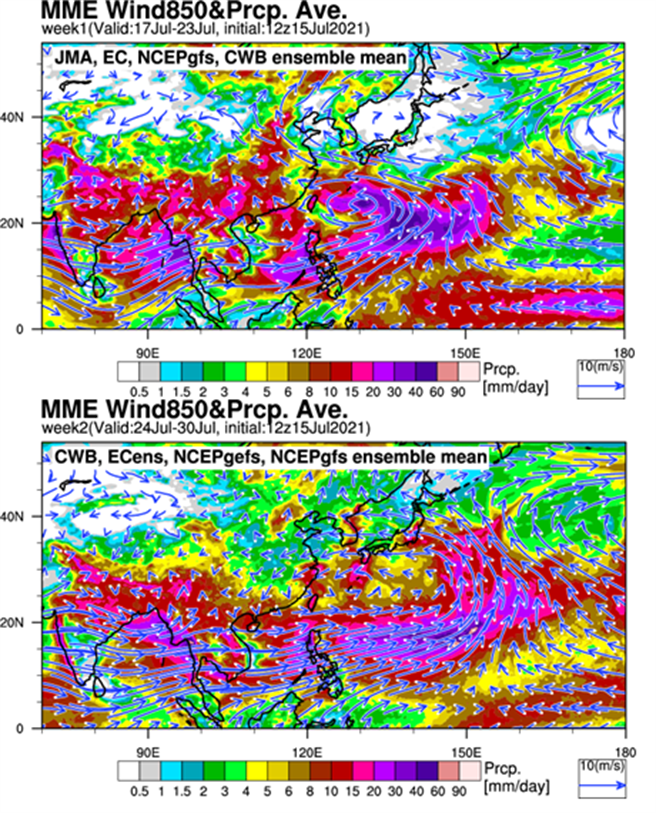 郑明典表示夏季风长驱直入西北太平洋，颱风即将现身。(图／郑明典脸书)