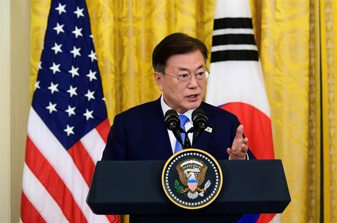 韓國總統文在寅籲全民周末避免外出，配合防疫。 （資料照／TPG、達志影像）