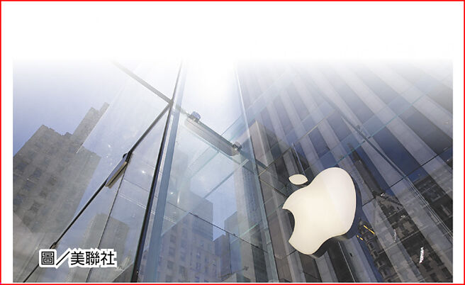 苹果股价创新高图／美联社