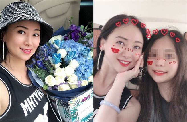 翁虹日前亲自迎接老公、女儿结束隔离。（图／翻摄自翁虹微博）