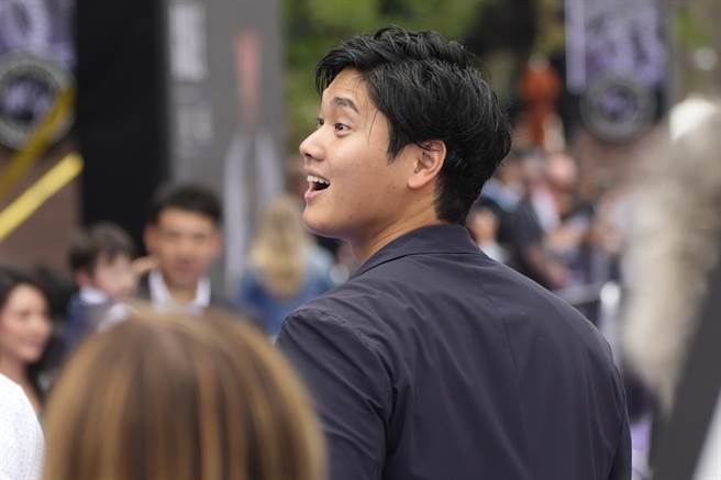 大谷暖心举动圈了不少粉丝(美联社资料照)