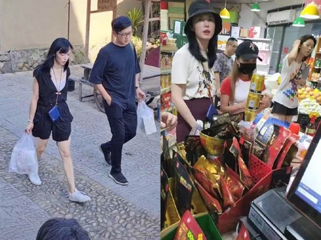 姚晨近日在乡下购物被捕获，遭部分网友批很像大妈。（图／东网）
