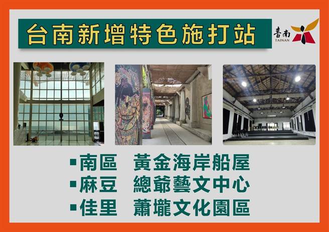 台南首设夜间施打站，27日起南区黄金海岸船屋提供下午4到8点接种疫苗。(台南市政府提供／曹婷婷台南传真)