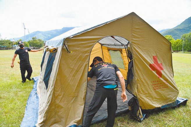 花莲县政府规画在德兴运动场设置防灾公园，做为避难场所。（花莲县政府提供／罗亦晽花莲传真）