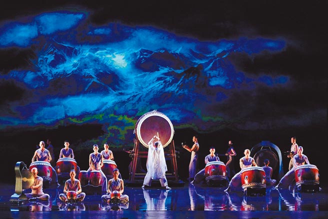 新北市鼓艺节让民眾可线上欣赏优人神鼓表演。（优人神鼓提供／陈慰慈新北传真）