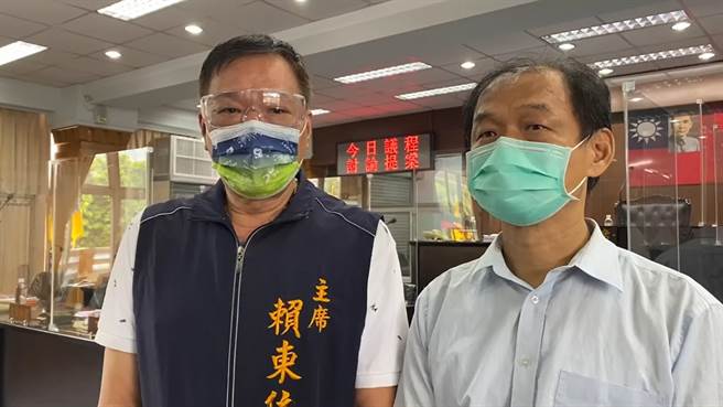 主席赖东位出面驳斥，表示业务费可受公评，绝无自肥。(吴建辉摄)