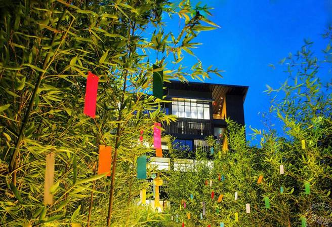 织星七夕。(图/旅游经、虹夕诺雅谷关提供) 