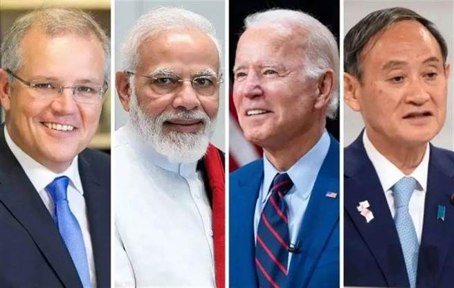 美国总统拜登已向日本、澳大利亚和印度提议9月在华盛顿举行首次面对面「四方峰会」。（图／合成图）