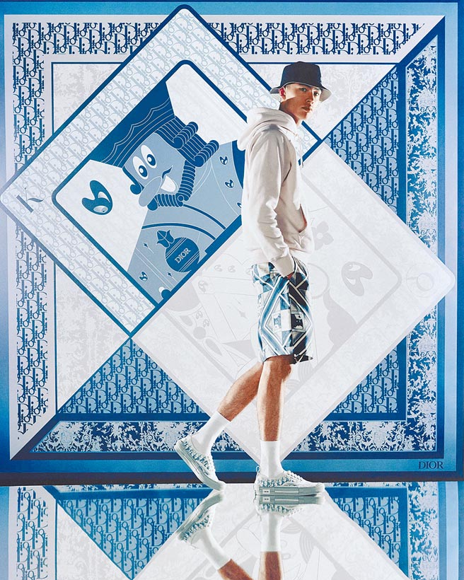 Dior与Kenny Scharf再度联手全新胶囊系列。（Dior提供）