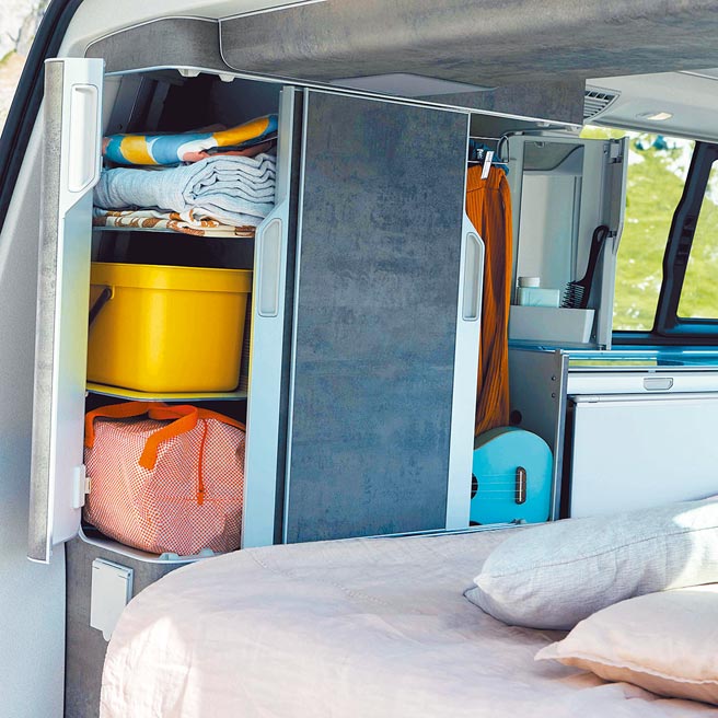 橱柜可分类收纳。（福斯商旅提供）