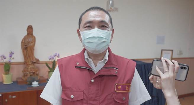 新北市长侯友宜今（20日）表示，为国争光理应提供更好的资源，国家一定要好好的给他们支持的力量，让他们能够争取更好的佳绩。（新闻局提供）