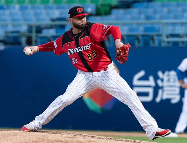 味全龙投手伍铎。（资料照，中职提供）
