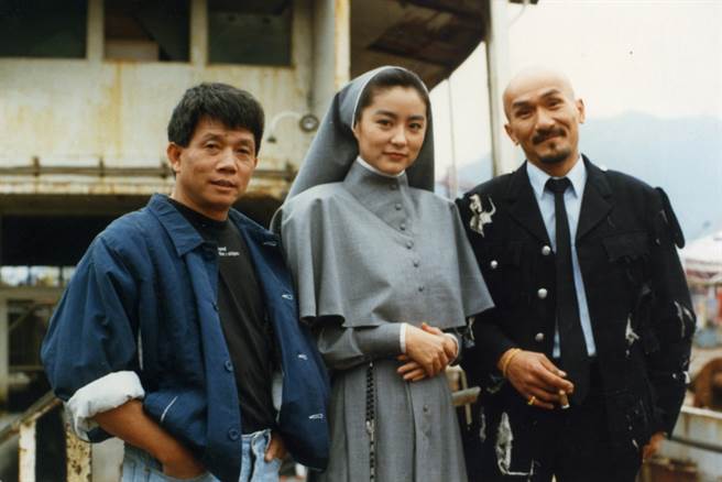 已逝武學宗師劉家良（圖左一）過去和洪金寶交手，也讓洪金寶甘拜下風、心生敬畏。(圖/ 取自中時資料照)