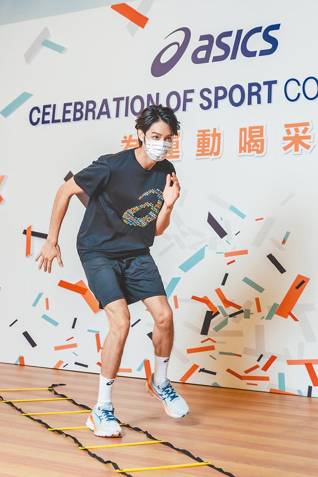 曹佑寧担任CELEBRATION OF SPORT应援大使，为东奥加油。（ASICS提供）