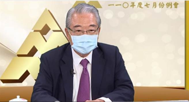 三三会理事长许胜雄（图／截自三三会视讯会议）