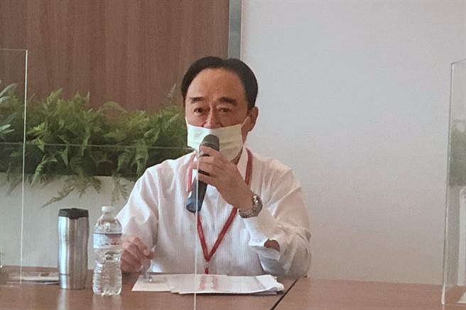 工业电脑厂振桦电董事长暨总经理陈茂强。（记者林资杰摄）