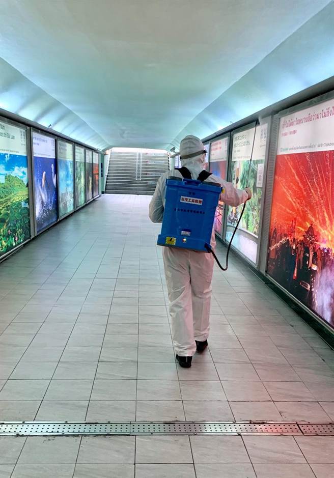 案15560台南相关足迹已完成清消。(台南市政府提供／曹婷婷台南传真)