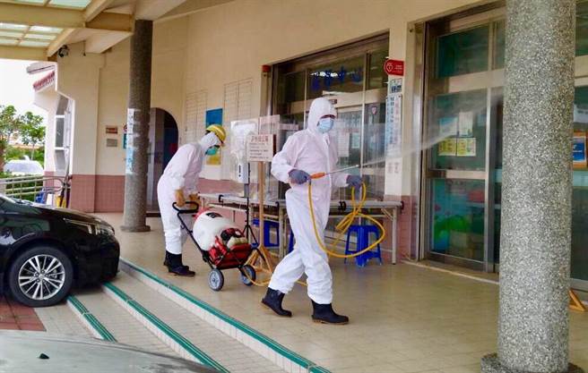 案15560台南相关足迹已完成清消。(台南市政府提供／曹婷婷台南传真)