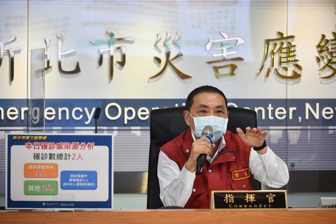 新北市长侯友宜。（新北市政府提供）