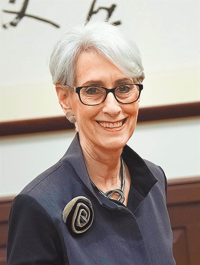 美副国务卿雪蔓。图为雪蔓2016年12月访台会见蔡英文总统。（总统府提供）