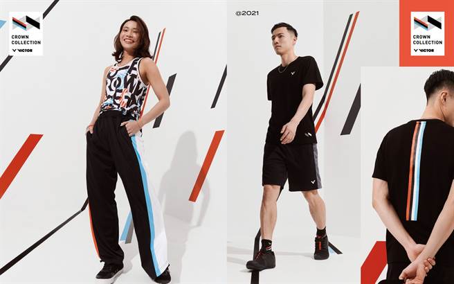 VICTOR推出戴资颖和王子维最新造型服饰，抢搭奥运热潮。（图/取自胜利体育官网）