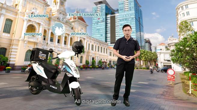 2021越南台湾形象展开幕典礼由贸协董事长黄志芳开场。（贸协提供）