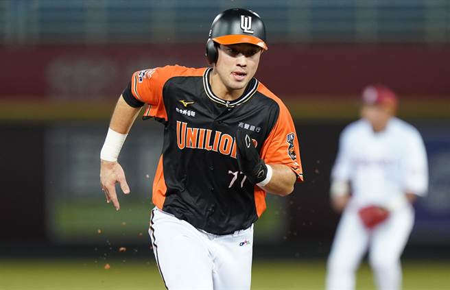 統一獅林安可。（中職提供）