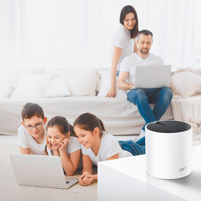 TP-Link完整家庭Mesh Wi-Fi 6系统Deco X25，目前好市多线上购物限定贩售，3入组享77折特价6999元，再享免运优惠。				       （TP-Link提供）