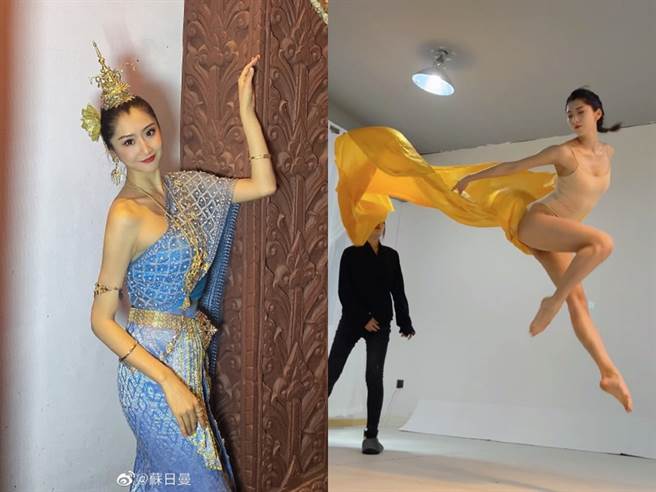 蘇日曼得病前熱愛舞蹈，還是旅遊小姐冠軍，努力把人生過得精彩。（圖／微博@蘇日曼）