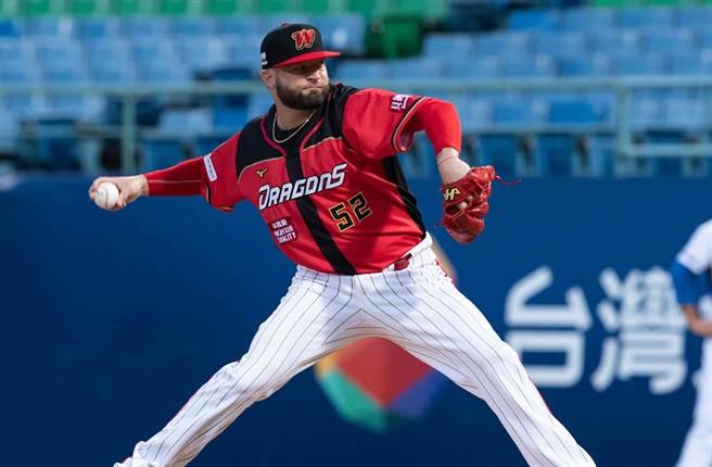 味全龙投手伍铎。(中职提供)