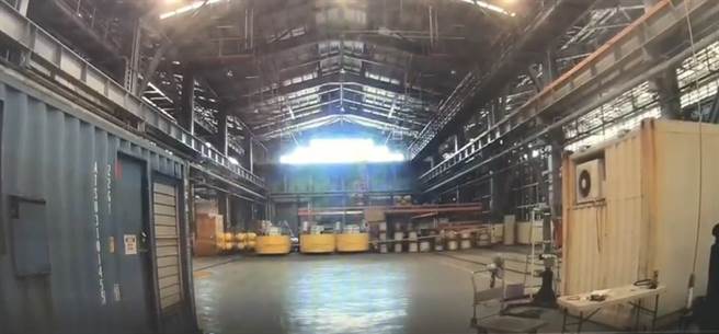 发生触电意外的高捷北机厂厂区，厂房租给财团法人国家实验研究院台湾海洋科技研究中心。（翻摄照片／石秀华高雄传真）