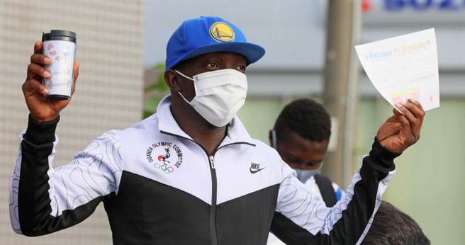 烏干達20歲的舉重選手賽提雷科。（圖／達志／美聯社）