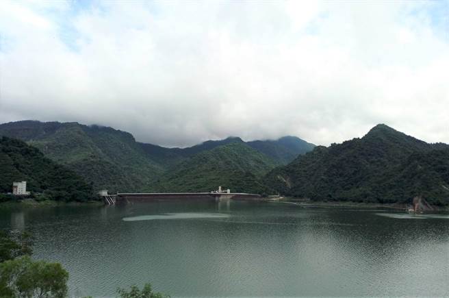 曾文水库集水区22日降雨不多，截至晚上７点累积雨量不到1毫米。（南水局提供／刘秀芬台南传真）