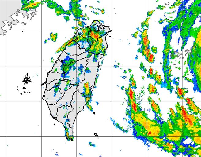 新竹縣政府宣布，新竹縣五峰鄉與尖石鄉國中小計17校（含3分校），明天停止上班上課。(氣象局提供)