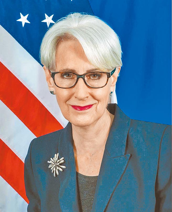 美国国务院宣布，美国副国务卿雪蔓（见图）将于7月25、26日前往天津访问，并将与中国国务委员兼外长王毅会面。（摘自美国国务院）