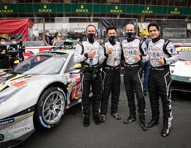 陳漢承率領HubAuto Racing參加2020利曼24小時耐久賽（圖／業者提供）