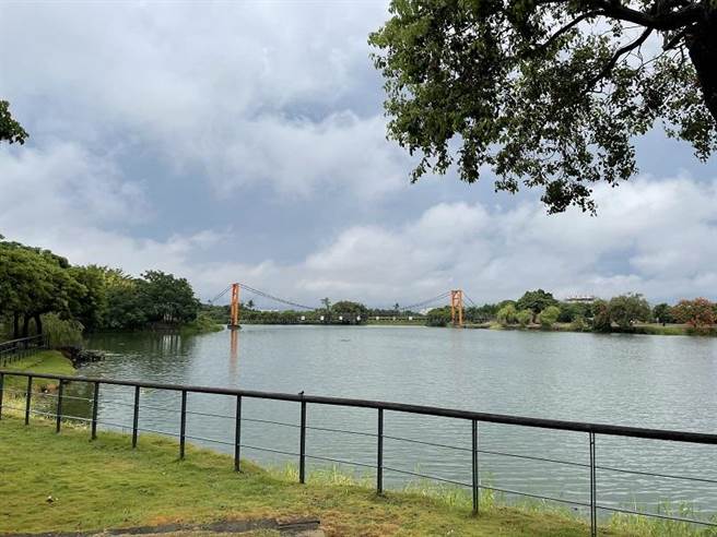 葫芦埤景色。（台南市政府观光旅游局提供／刘秀芬台南传真）