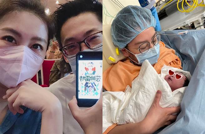 陶嫚曼和老公本月迎来二女儿。（图／翻摄自陶嫚曼Mandy脸书）