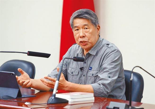 孫文學校總校長張亞中。（資料照，姚志平攝）