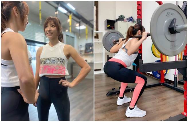 《GoGoTaiwan》主持人段慧琳持续2、3年上重训课。（民视提供）