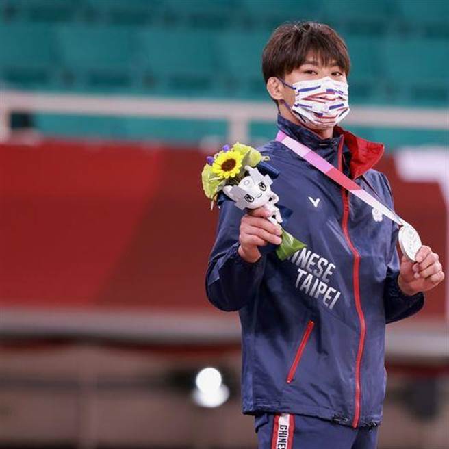 杨勇纬柔道夺银   蔡英文：缔造台湾歷史新纪录。摘自蔡英文脸书