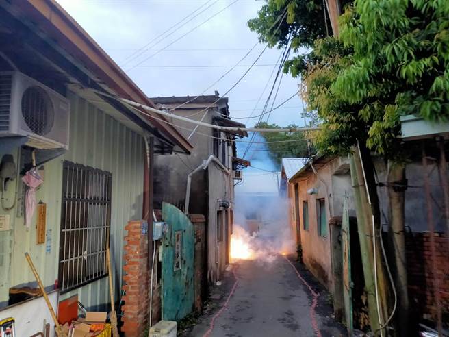 杨勇纬老家位于台中后里老旧眷村，市府正进行维生道路开辟，是否命名「勇纬路」交由市民朋友讨论。（王文吉摄）