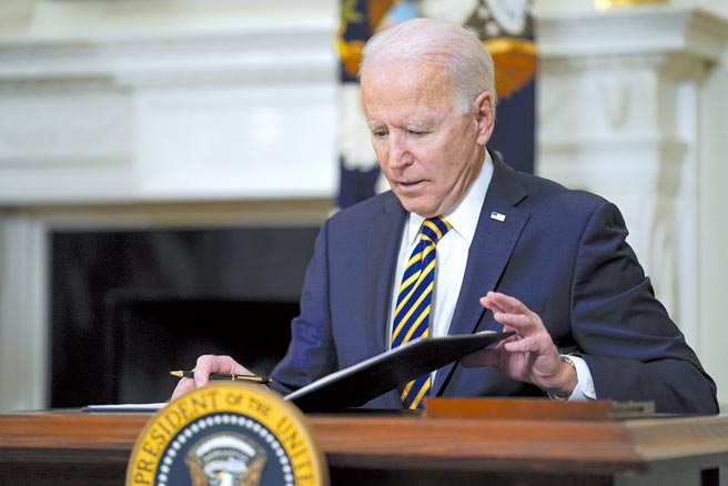 美國總統拜登。(圖╱美聯社)