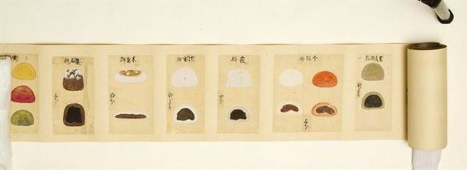 ▲《百菓之图》中除了详细绘制甜点外观、断面图之外，还有附上详细的做法。　图：平户观光协会／提供