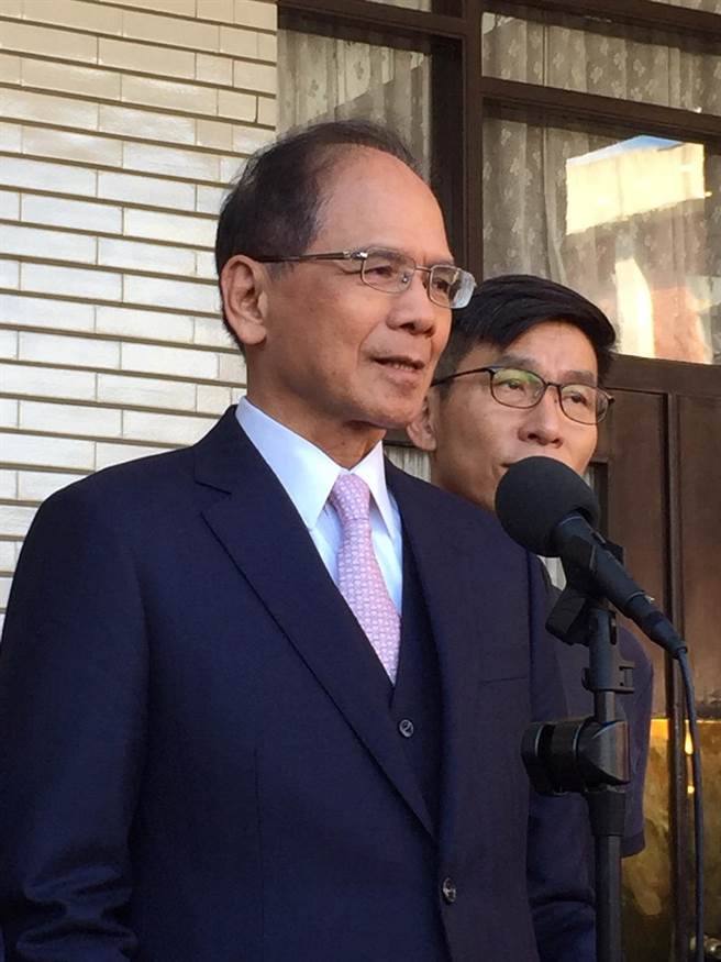 立法院长游锡堃 (吴家豪摄)