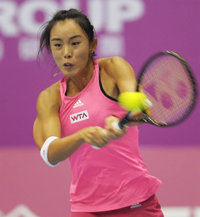 王蔷不敌穆古鲁萨 陆网球女单全军覆没。图为资料照。(季志翔摄)