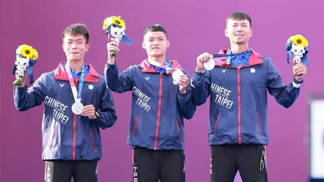 睽违17年射下奥运银牌。(体育署提供)