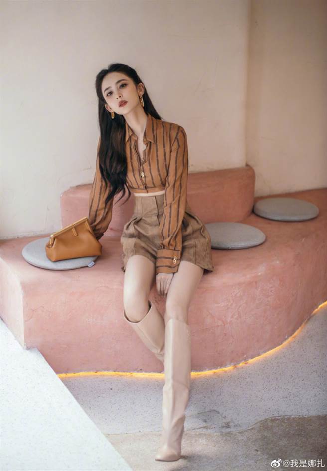古力娜扎仙气逼人。（图/翻摄自古力娜扎微博）