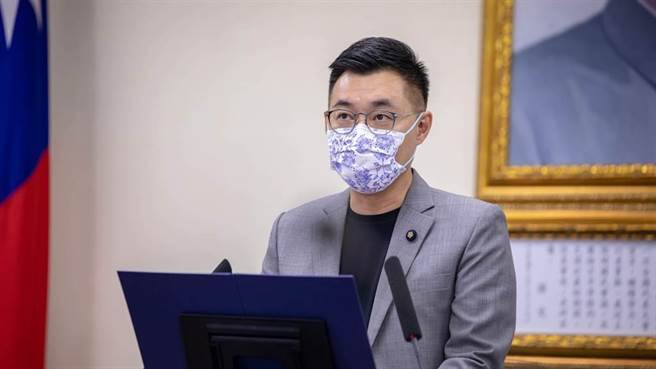 国民党主席江启臣。（国民党提供）